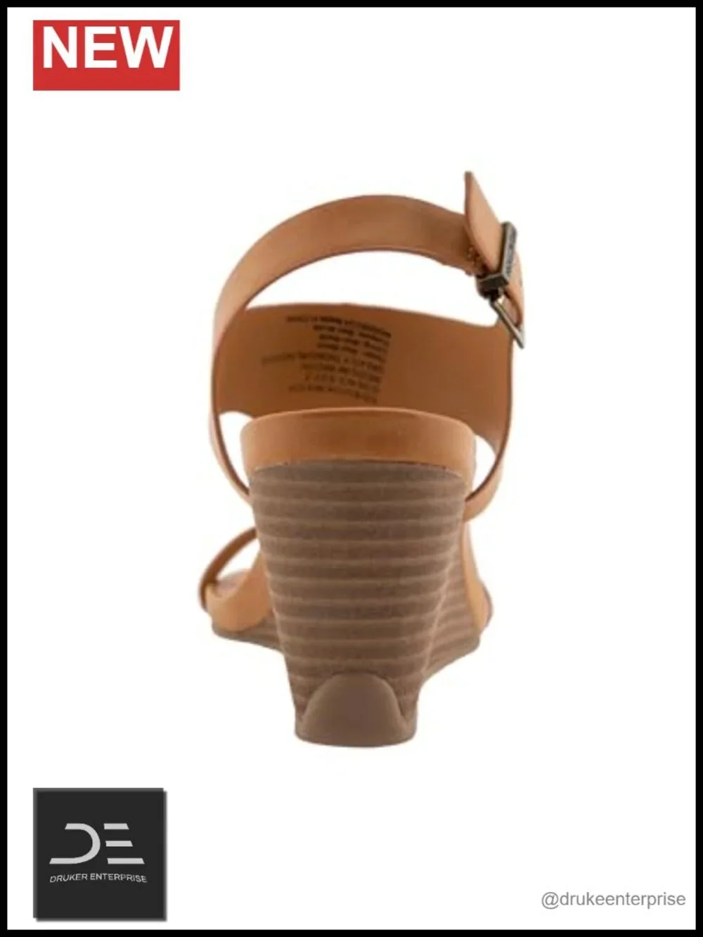 Kenneth Cole Reaction Women's Greatly Wedge Sandal - Faux Suede Ankle Strap